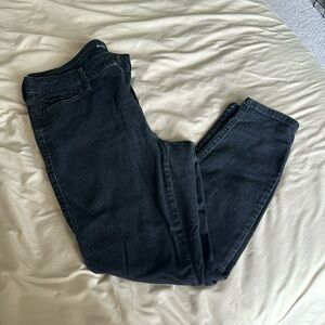 Black Skinny Jeans 14W